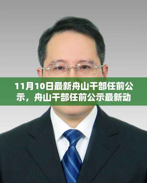 舟山干部任前公示最新动态，11月10日公示的意义与影响分析