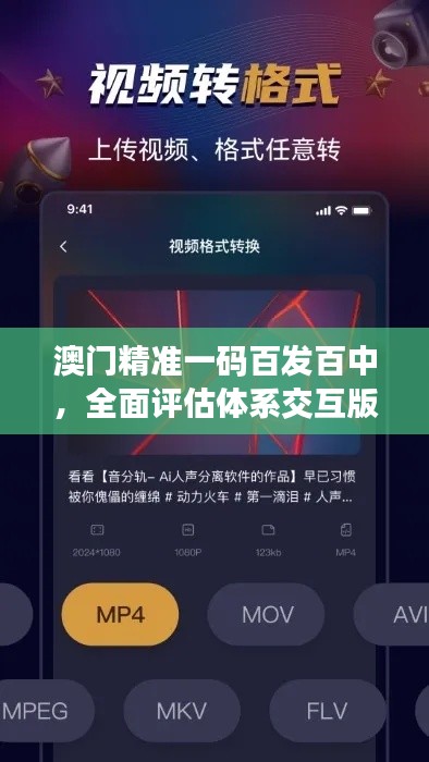 澳门精准一码百发百中,全面评估体系交互版LMW413.21