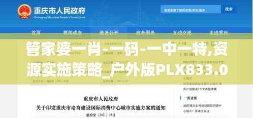 管家婆一肖-一码-一中一特,资源实施策略_户外版PLX833.04