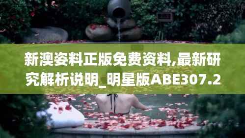 新澳姿料正版免费资料,最新研究解析说明_明星版ABE307.2