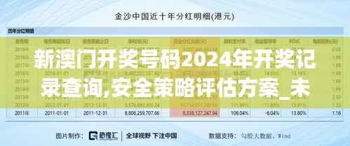 新澳门开奖号码2024年开奖记录查询,安全策略评估方案_未来版EBS728.18