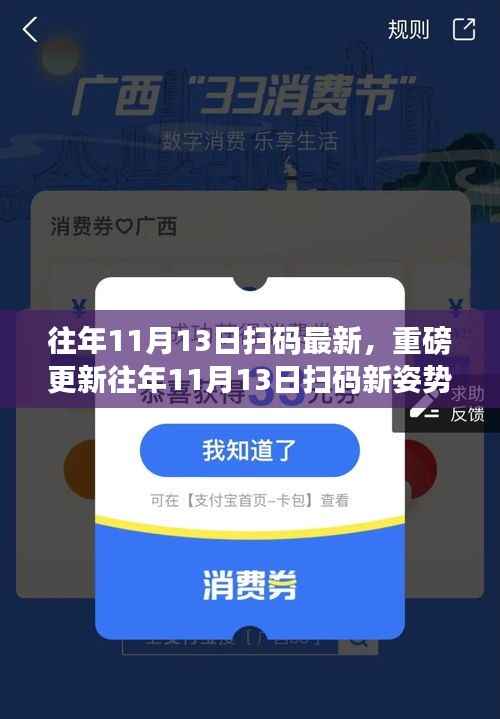 重磅更新揭秘,往年11月13日扫码新姿势揭秘,你掌握了吗?