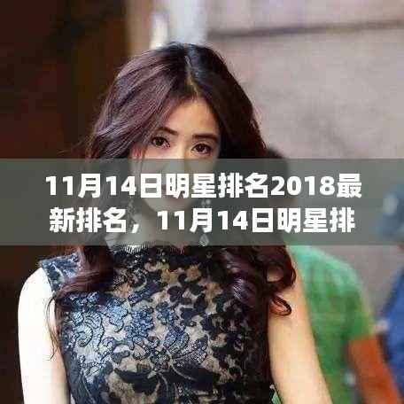 11月14日明星排名2018最新榜单,全面评测与详细介绍