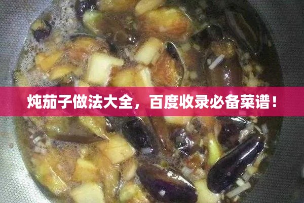 炖茄子做法大全,百度收录必备菜谱!